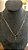 CORRENTE PIASTRINE ( 2mm 50cm FEM ) + PINGENTE CRUZ VAZADA - BANHO DE OURO 18k - Imagem 1