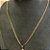 Corrente Piastrine 2mm 50cm + Pingente Pingente – Banhada a Ouro 18K - Imagem 1