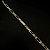 Bracelete vazado Cruz – Banhado a Ouro 18K - Imagem 6