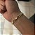 Bracelete vazado Cruz – Banhado a Ouro 18K - Imagem 3