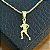 Pingente Corredor Maratona – Banhado a Ouro 18K - Imagem 1
