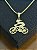 PINGENTE  BICICLETA  ( 1,5g-   3x3cm) - BANHO DE OURO 18k - Imagem 1