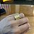 Anel Pai-Nosso Regulável – Banhado a Ouro 18K - Imagem 3