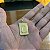 Pingente Placa Letra O M 2g 3x4cm – Banhado a Ouro 18K - Imagem 3