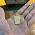 Pingente Placa Letra P – Banhado a Ouro 18K - Imagem 2