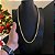 Corrente Peruana 8mm 70cm + Pulseira 21cm – Banhada a Ouro 18K - Imagem 7