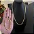 Corrente Peruana 8mm 70cm + Pulseira 21cm – Banhada a Ouro 18K - Imagem 1