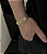 Pulseira Cadeado duplo 10mm 21cm – Banho Ouro 18k - Imagem 3