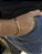 PULSEIRA ESTEIRA (5mm - 6G - 21 CM) - FECHO COM MARCAÇÃO 750 - BANHO DE OURO 18k. - Imagem 4