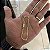 KIT CORRENTE CADEADO 3MM 60/70CM + PULSEIRA 21CM + PINGENTE CRUCIFIXO COM JESUS – Banhado a Ouro 18K - Imagem 4