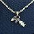 Pingente Menina com Zircônia – Banhado a Ouro 18K - Imagem 1