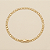 Pulseira piastrine 3mm 20cm – Banhada a Ouro 18K - Imagem 4