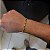 Pulseira Tijolinho 3mm 20cm – Banhada a Ouro 18K - Imagem 2