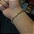 Pulseira Tijolinho 3mm 20cm – Banhada a Ouro 18K - Imagem 4