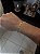 CORRENTE PIASTRINE ( 3mm - 70cm) + PULSEIRA PIASTRINE ( 3mm - 20cm) - BANHADO A OURO 18K - Imagem 4