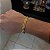 Pulseira Lacraia 7mm 21cm – Banhada a Ouro 18K - Imagem 5