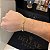 Pulseira Pitbull 6mm 21cm Fecho Mosquetão – Banhada a Ouro 18K - Imagem 4