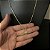 Corrente 1.8mm 60 ou 70cm + Pingente Cruz Trabalhada – Banhada a Ouro 18K - Imagem 1