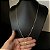 Corrente 1.8mm 60 ou 70cm + Pingente Cruz Trabalhada – Banhada a Ouro 18K - Imagem 3