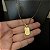 Corrente Rabo de Rato 1.8mm + Pingente Placa Pai e Filho – Escolha 60cm ou 70cm – Banhada a Ouro 18K - Imagem 1