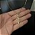 Corrente Tijolinho 1.5mm + Pingente Crucifixo com Jesus – Escolha 50cm, 60cm ou 70cm – Banhada a Ouro 18K - Imagem 1