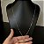 Corrente Tijolinho 1.5mm 50cm + Pingente Cruz – Banhada a Ouro 18K - Imagem 2