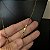 Corrente Tijolinho 1.5mm 50,60 ou 70cm + Pingente Salmo 23 – Banhada a Ouro 18K - Imagem 4