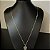 Corrente Cartier 1.5mm 50cm + Pingente Cruz – Banhada a Ouro 18K - Imagem 2