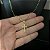 Corrente Cartier 1.5mm 70cm + Pingente Crucifixo Jesus – Banhada a Ouro 18K - Imagem 1
