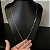 Corrente Cartier 1.5mm 70cm + Pingente Crucifixo Jesus – Banhada a Ouro 18K - Imagem 2