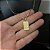 Corrente Cartier 1.5mm 50cm + Pingente Salmos 23 – Banhada a Ouro 18K - Imagem 1