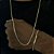 Corrente Cadeado Duplo 3mm 60cm ou 70cm + Pulseira 21cm – Banhada a Ouro 18K - Imagem 15