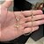 Corrente Tijolinho alongada 3mm 50/60 ou 70cm + Pingente Cruz – Banhada a Ouro 18K - Imagem 1