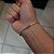 Pulseira cadeado de quina 3mm 20cm – Banhada a Ouro 18K - Imagem 8