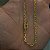 Pulseira cadeado de quina 3mm 20cm – Banhada a Ouro 18K - Imagem 5