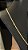CORRENTE CADEADO DUPLO (3MM- 70CM) - BANHADO A OURO 18K - Imagem 6