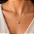 Corrente Veneziana 2mm 50cm + Pingente Ponto de Luz – Banhada a Ouro 18K - Imagem 1