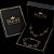 Corrente trevo black 2mm 50cm + Pulseira 21cm – Banhada a Ouro 18K - Imagem 5