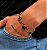 PULSEIRA TREVO BLACK NEY (2mm) 19cm - Banhado a Ouro 18K - Imagem 2