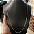 Corrente 2mm 70cm + Pulseira 21cm – Banhada a Ouro 18K - Imagem 4