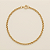 Pulseira Elo Português 2mm 20cm – Banhada a Ouro 18K - Imagem 1
