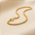 Pulseira Elo Português 2mm 20cm – Banhada a Ouro 18K - Imagem 3