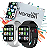 Smartwatch Horizon Lite+ 4G Premium – Celular de Pulso Android com Câmera Giratória e Tela Touch AMOLED - Imagem 1