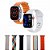 Kit Casadinha Premium – Smartwatch Ultra 49mm + Slim 47mm com 6 Pulseiras (Ideal para Presente) - Imagem 1