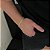 Pulseira Cadeado duplo 5mm 21cm – Banhada a Ouro 18K - Imagem 4