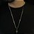 Corrente Piastrine 2mm 50/60 ou 70cm + Pingente Crucifixo com jesus – Banhada a Ouro 18K - Imagem 3
