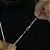 Corrente Piastrine 2mm 50/60 ou 70cm + Pingente Crucifixo com jesus – Banhada a Ouro 18K - Imagem 5