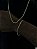 Corrente Grumet Dupla 3mm 70cm + Pulseira 21cm – Banho Ouro 18k - Imagem 1