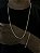 Corrente Grumet Dupla 3mm 70cm + Pulseira 21cm – Banho Ouro 18k - Imagem 4