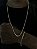 Corrente Grumet Dupla 3mm 70cm + Pulseira 21cm – Banho Ouro 18k - Imagem 5